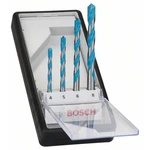 Bosch Accessories CYL-9 2607010521 tvrdý kov sada viacúčelového vrtáka 4-dielna 4 mm, 5 mm, 6 mm, 8 mm  valcová stopka 1