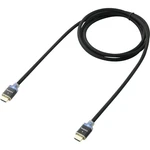 SpeaKa Professional HDMI prepojovací kábel #####HDMI-A Stecker, #####HDMI-A Stecker 3.00 m čierna SP-1793732 audio retur