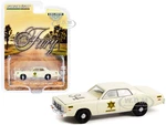 1977 Plymouth Fury Cream 34 Riverton Sheriff "Hazzard County" "Hobby Exclusive" 1/64 Diecast Model Car by Greenlight