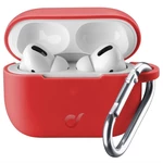 Puzdro CellularLine Bounce pro Apple AirPods Pro (BOUNCEAIRPODSPROR) červené ochranný kryt pre Apple AirPods Pro • karabína • kompatibilný s bezdrôtov