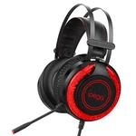 Headset iPega PG-R015 Gaming Colourfull čierny slúchadlá cez hlavu • frekvencia 20 Hz až 20 kHz • citlivosť 38 dB • 3,5 mm jack • 2 m kábel