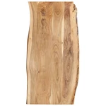 Table Cover Solid Acacia Wood 47.2"x(19.7"-23.6")x1"