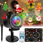 Christmas Projector Lights Elfeland Thanksgiving Projector Light with 12 Ocean Wave Patterns Christmas Projector with Re