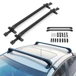 Aluminum Car Roof Rack Cross Bars Luggage Carrier Rubber Gasket For 4DR Car Sedans SUV