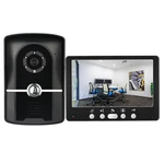 ENNIO 815FG11 7 inch Door Video Phone 1 Monitor 1 Outdoor Doorbell HD Camera Infrared Night Vision System