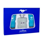 Ford Mustang Mustang Blue darčeková kazeta toaletná voda 100 ml + sprchovací gél 100 ml + balzam po holení 100 ml pre mužov