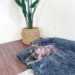 Large Dog Mat Sofa Dog Bed Pad Blanket Cushion Home Washable Rug Winter Warm Pet Cat Bed Mat For Couches Car Floor Prote