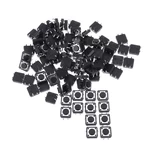 100pcs Momentary Tactile Push Button Switch 12x12x4.5mm