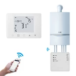 MoesHouse WiFi Smart LCD 5A Wall-Hung Gas Boiler Water Electric Underfloor Heating Temperature Controller Digital Weekly