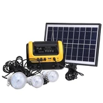 Solar Generator DC Solar Powered System with Radio MP3 Solar Flashlight Power Supply