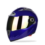 JIEKAI JK105 Motorcycle Helmet Flip Up Unveiled Headpiece With Double Plating Lens Electric Bike Men Anti-Fog All Season