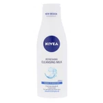 Nivea Refreshing 200 ml čisticí mléko pro ženy na normální pleť; na smíšenou pleť