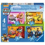 Ravensburger Tlapková Patrola puzzle 4 v 1