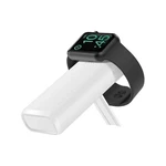 Power Bank COTEetCI 5200mAh pro Apple Watch (PB5119-BK) biela powerbanka pre Apple Watch • kapacita 5.000 mAh • micro USB • ukazovateľ stavu batérie