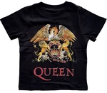 Queen T-shirt Classic Crest Unisex Black 3 Years