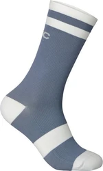 POC Lure MTB Sock Long Calcite Blue/Hydrogen White L Calcetines de ciclismo