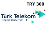 Turk Telecom 300 TRY Mobile Top-up TR