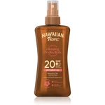 Hawaiian Tropic Glowing Protection Dry Oil Spray hydratačný gél na opaľovanie SPF 20 200 ml