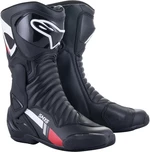 Alpinestars SMX-6 V2 Boots Black/White/Gray 50 Motorradstiefel