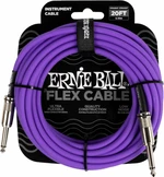 Ernie Ball Flex Instrument Cable Straight/Straight Violeta 6 m Recto - Recto