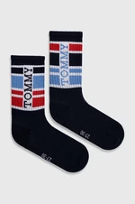 Detské ponožky Tommy Hilfiger 2-pak tmavomodrá farba