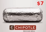 Chipotle $7 Gift Card US