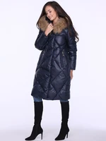 Giacca da donna PERSO PERSO_Coat_BLH220039FXF_Navy_Blue