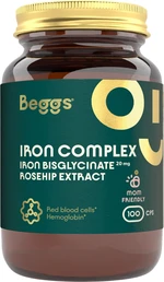 BEGGS Iron bisglycinate 20mg, rosehip extract 100 kapsúl