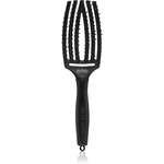 Olivia Garden Fingerbrush Double Bristles plochý kartáč pro snadné rozčesání vlasů 1 ks