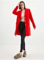 Orsay Červený dámský kabát - Dámské