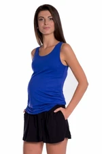 Be MaaMaa Top/tílko nejen pro těhotné - tm. modré, vel. L/XL