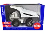 Liebherr T 264 Mining Truck White 1/87 (HO) Diecast Model by Siku