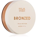 MUA Makeup Academy Bronzed krémový bronzer odstín Butterscotch 14 g