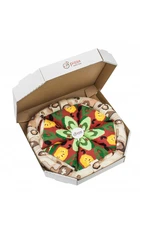 Rainbow Socks Pizza 4 pairs Vegetarian