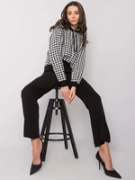 Black and white knitted set Akayla