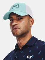 Under Armour Cap Iso-chill Driver Mesh Adj-BLU - Mens