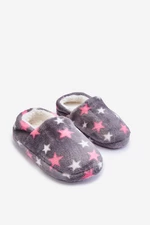 Children's insulated flip-flops in Stars Grey Meyra