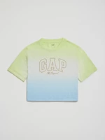 GAP Bavlněné tričko organic s logem - Dámské