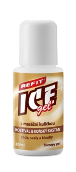 Refit Ice Masážní gel s kostivalem a kaštanem roll–on 80 ml