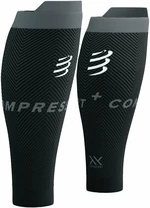 Compressport R2 Oxygen Black/Steel Grey T3 Rękawy na łydki dla biegaczy