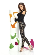 Leggings da donna Bas Bleu 257-POLLY BLACK