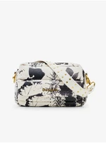 Black & Cream Women's Patterned Handbag Desigual Tromso - Women