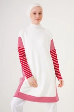 Bigdart 15785 Hijab Poncho Sweater - Red