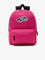 Dark pink women's backpack VANS Realm Backpack - Women