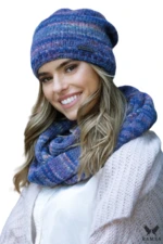 Set da donna Kamea Kamea_Set_Hat&Chimney_K.21.235.17_Blue