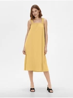 Žluté dámské šaty ONLY May - Dámské