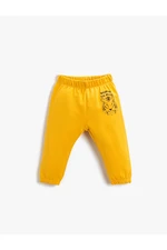 Koton Printed Jogger Sweatpants Cotton Cotton with Elastic Waist