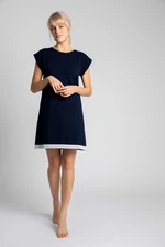 LaLupa Woman's Shirt LA043 Navy Blue