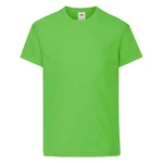 Green T-shirt for Children Original Fruit of the Loom