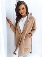Lady's coat from alpaca RITA II beige Dstreet